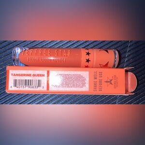 JEFFREE STAR ~ Tangerine Queen~ VELOUR LIQUID LIP ~  0.19oz Full Size NEW IN BOX